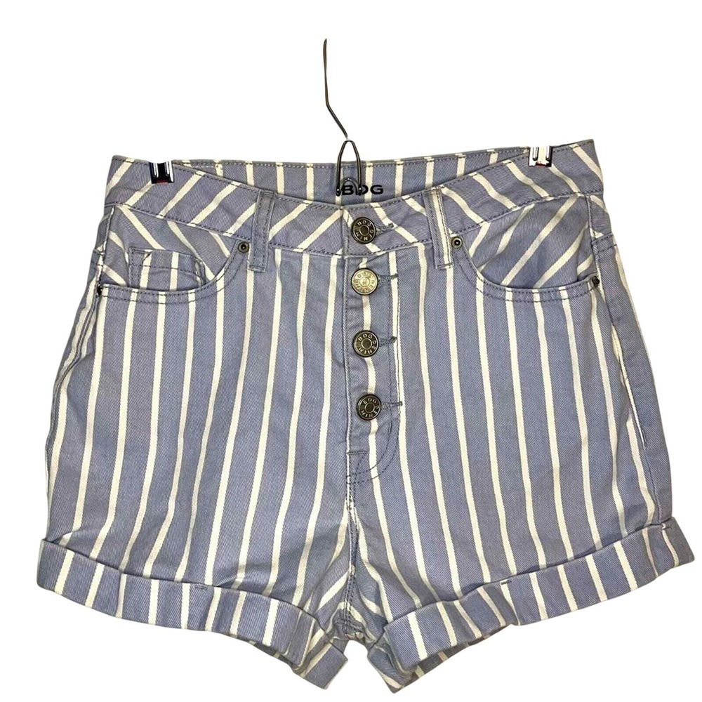 BDG super high rise foxy striped shorts summer bottoms Jean shorts